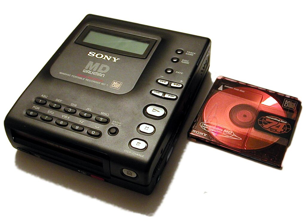 A Sony Minidisc Player